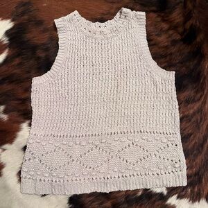 Universal Thread Textured Knit Tank Top